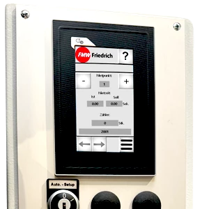 Control interface of the FMW Basic Control PT23 control system